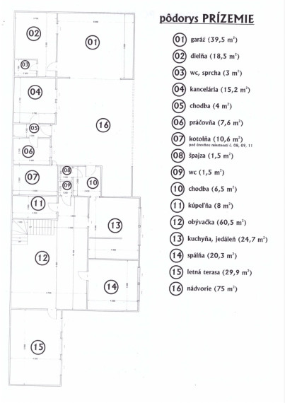 HOT PONUKA ! PLAVECKÝ ŠTVRTOK, 7i RODINNÝ DOM, 274 m², príjemné prostredie, záhrada s bazénom, or