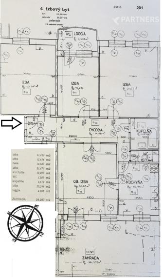 VLASTNÁ TERASA ! POD ZÁHRADAMI, BRATISLAVA - DÚBRAVKA, 4i veľký byt. 142m2, príjemné prostredie / OR