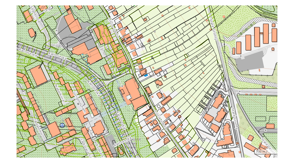 POZEMOK NA VÝSTAVBU ! STARÉ GRÚNTY, 3654 m2, vhodné na investíciu, ro